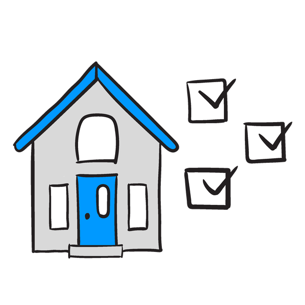 House checkbox icon